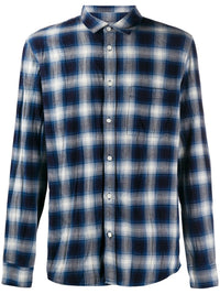 Stanael Blue Plaid Shirt