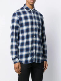 Stanael Blue Plaid Shirt