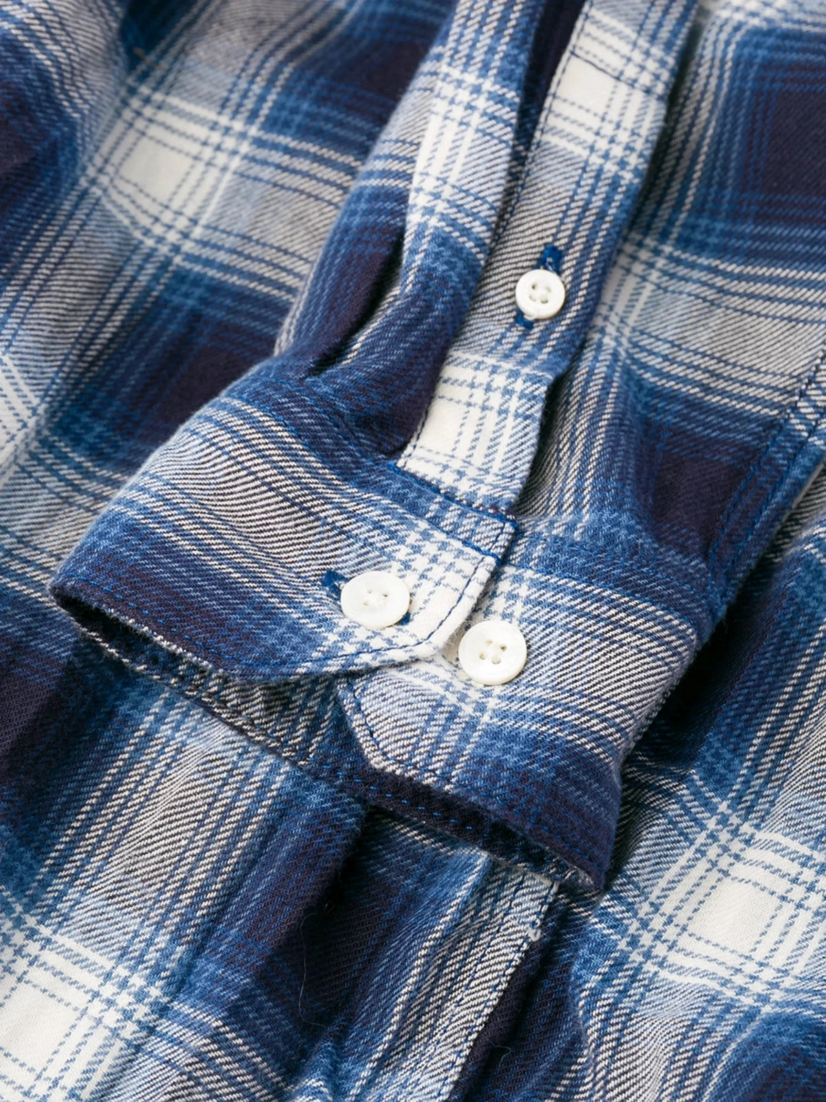 Stanael Blue Plaid Shirt