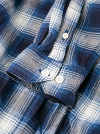 Stanael Blue Plaid Shirt