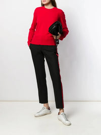 Pomelo Band Black Trousers