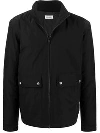 Beth Black Crinkled Jacket