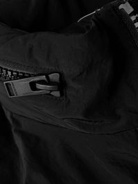 Beth Black Crinkled Jacket