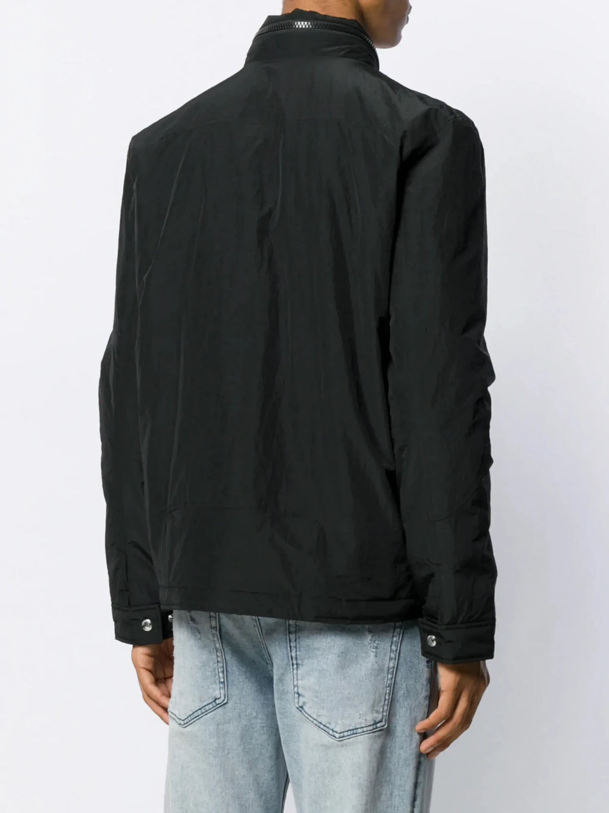 Beth Black Crinkled Jacket