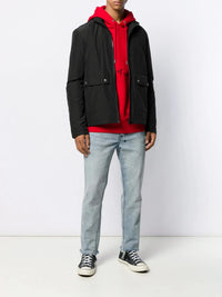 Beth Black Crinkled Jacket