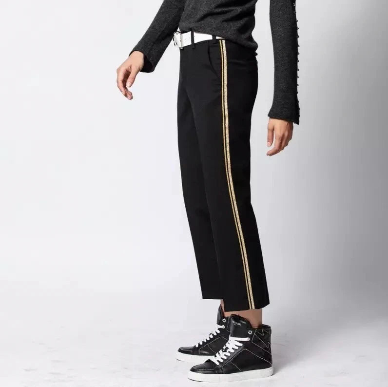 Posh Militaire Black Trousers
