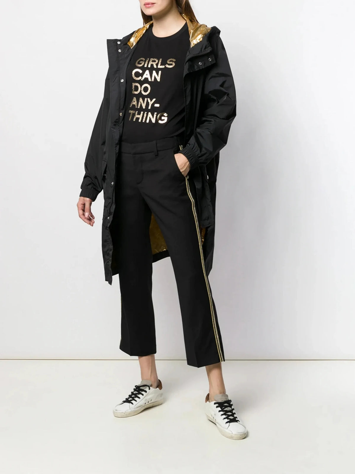 Posh Militaire Black Trousers