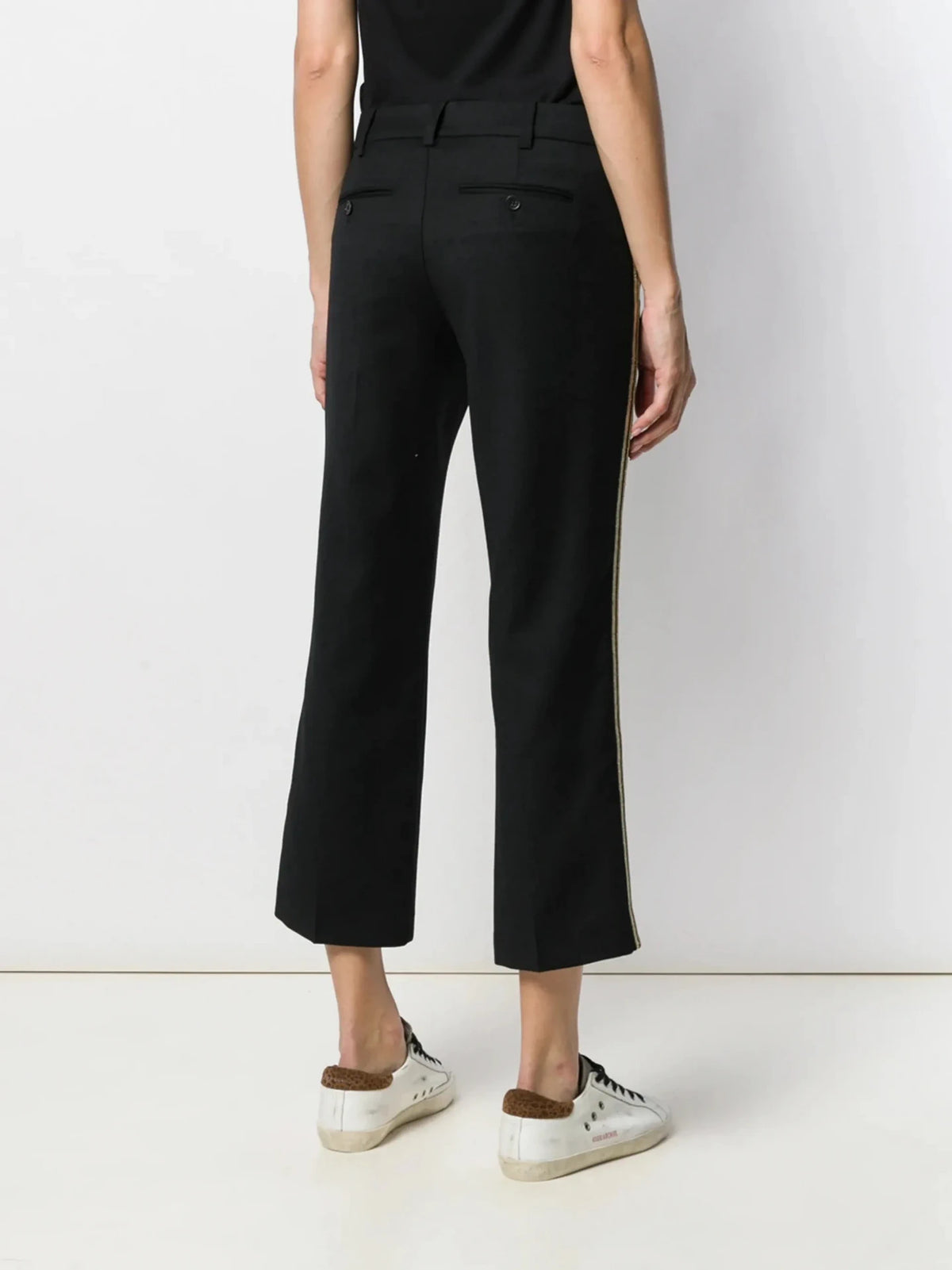 Posh Militaire Black Trousers