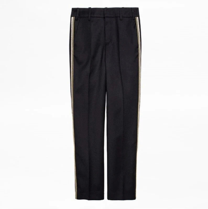 Posh Militaire Black Trousers