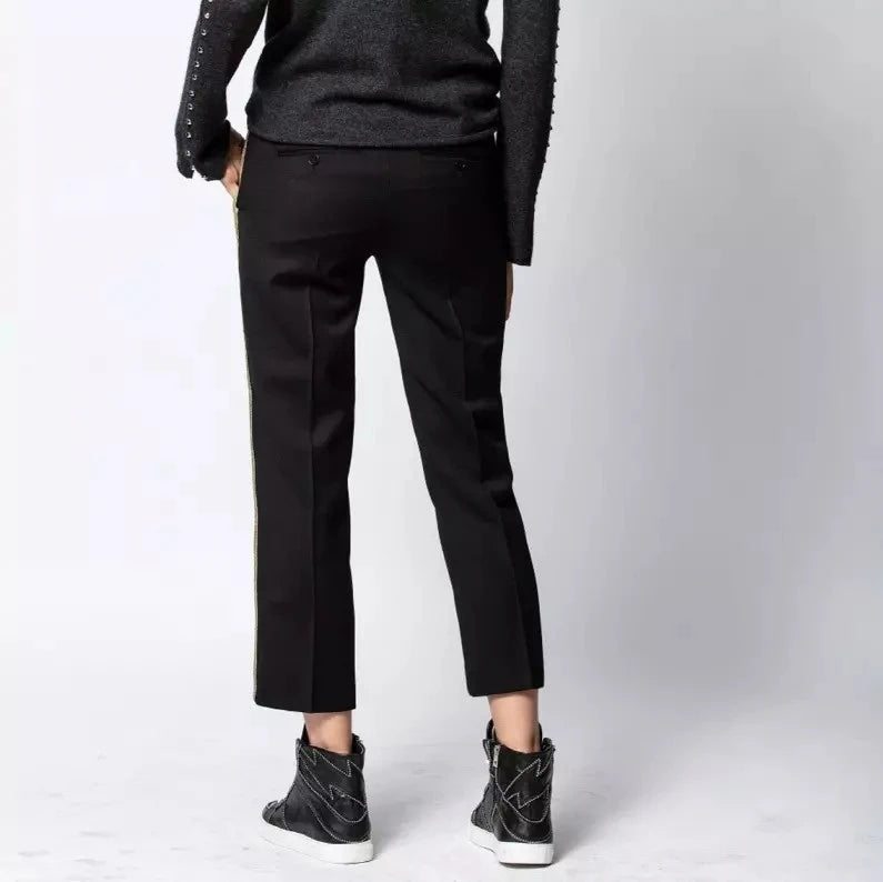 Posh Militaire Black Trousers