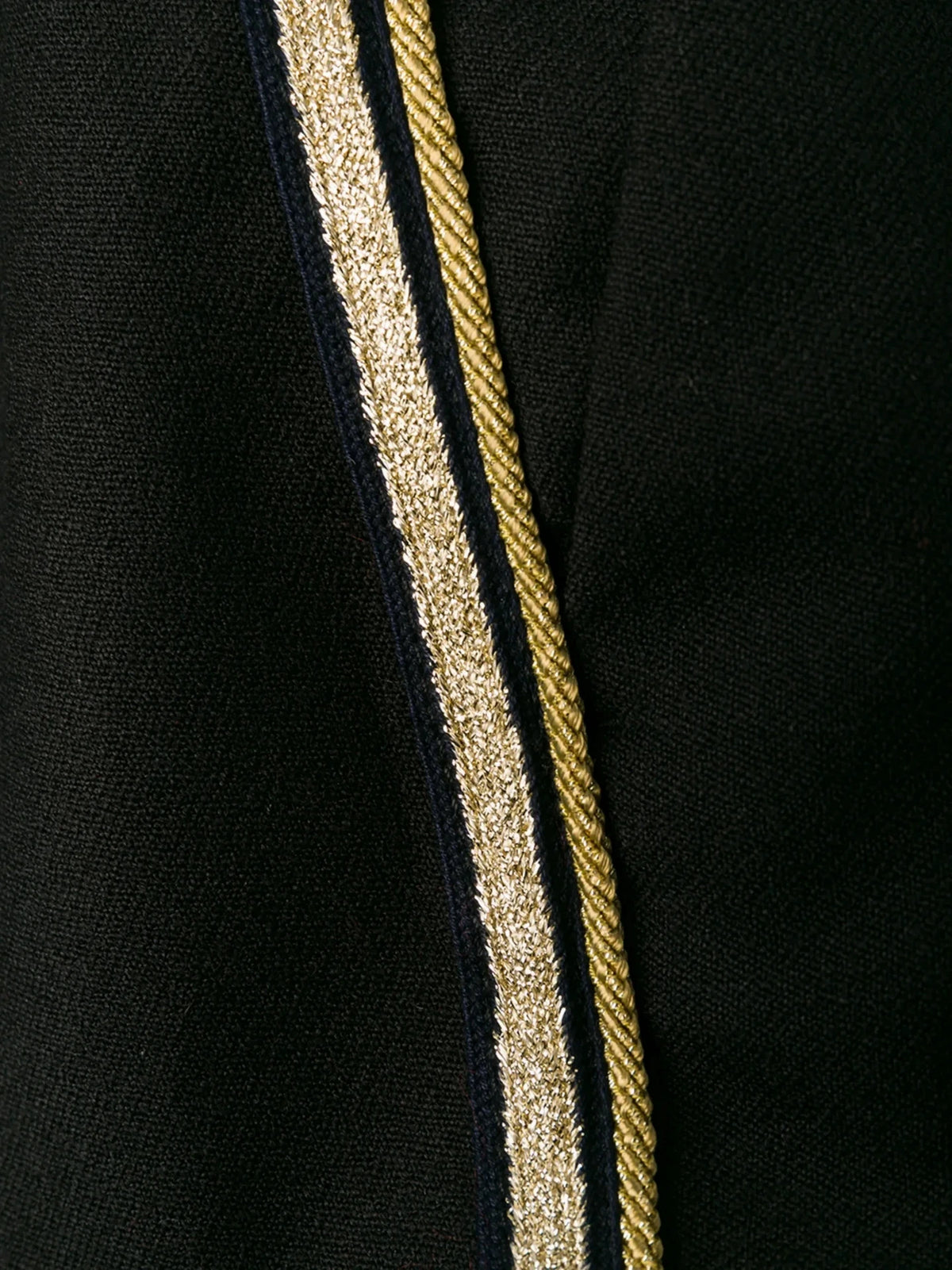 Posh Militaire Black Trousers