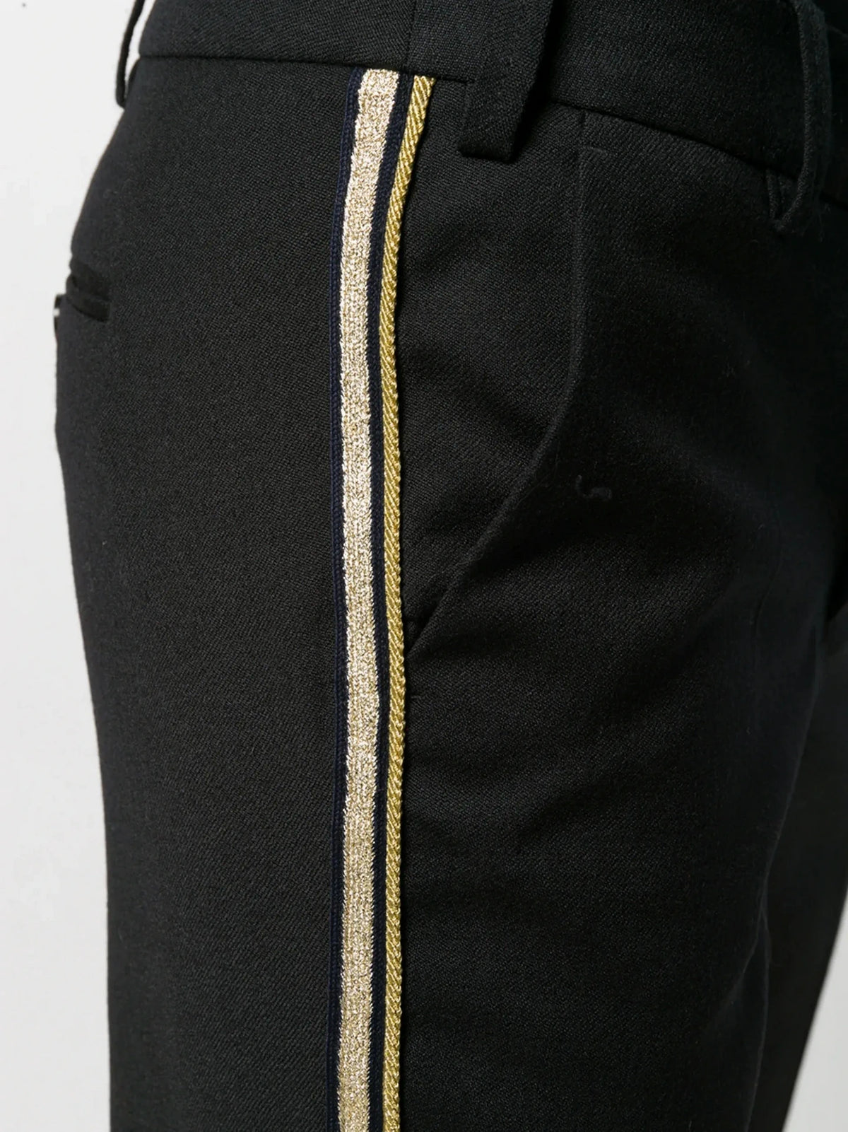 Posh Militaire Black Trousers