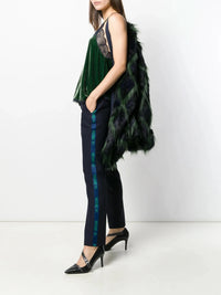 Louisy Navy Blue Women Coat