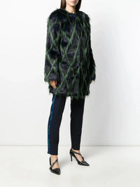 Louisy Navy Blue Women Coat