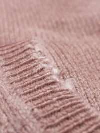 Cashmere Hooded Pink Jumper