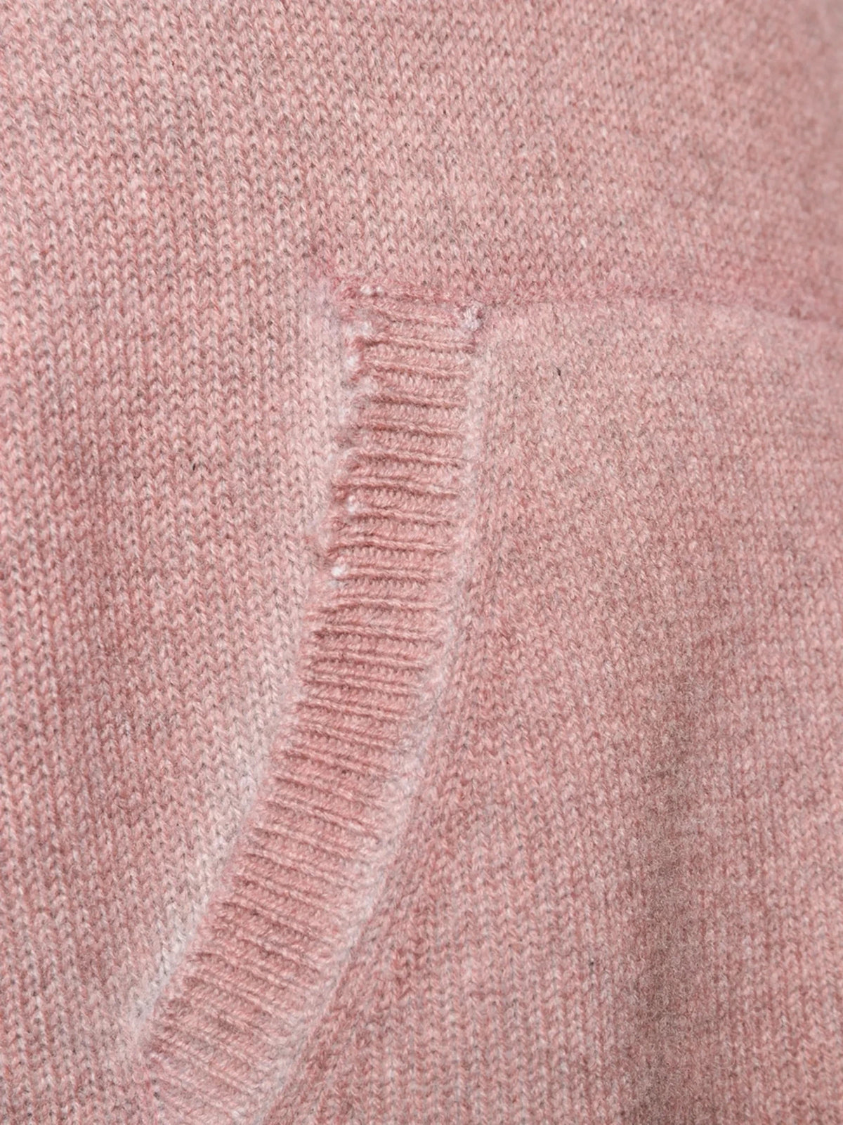 Cashmere Hooded Pink Jumper