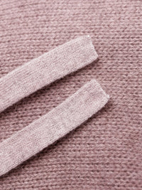 Cashmere Hooded Pink Jumper