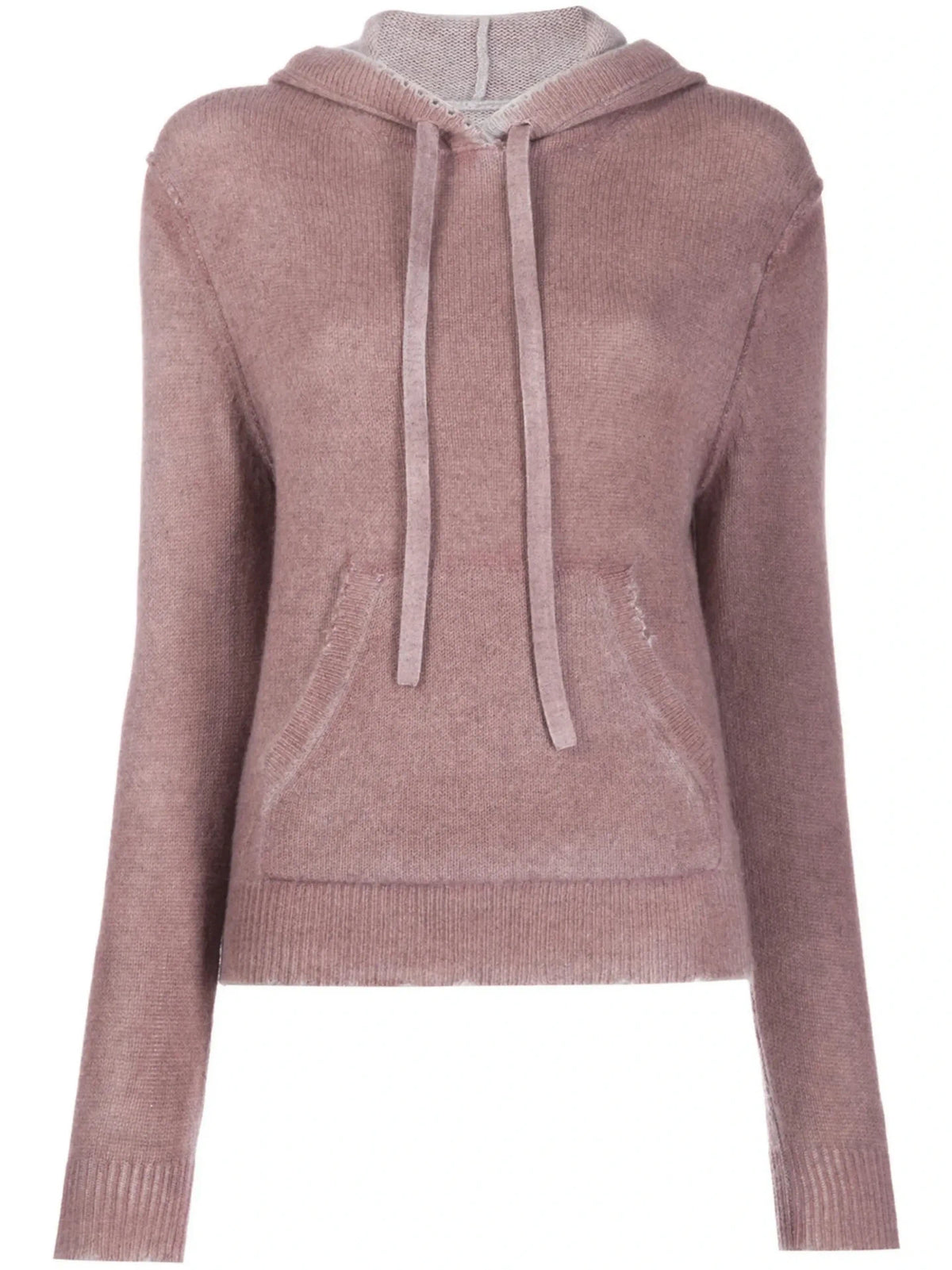 Cashmere Hooded Pink Jumper