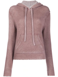 Cashmere Hooded Pink Jumper