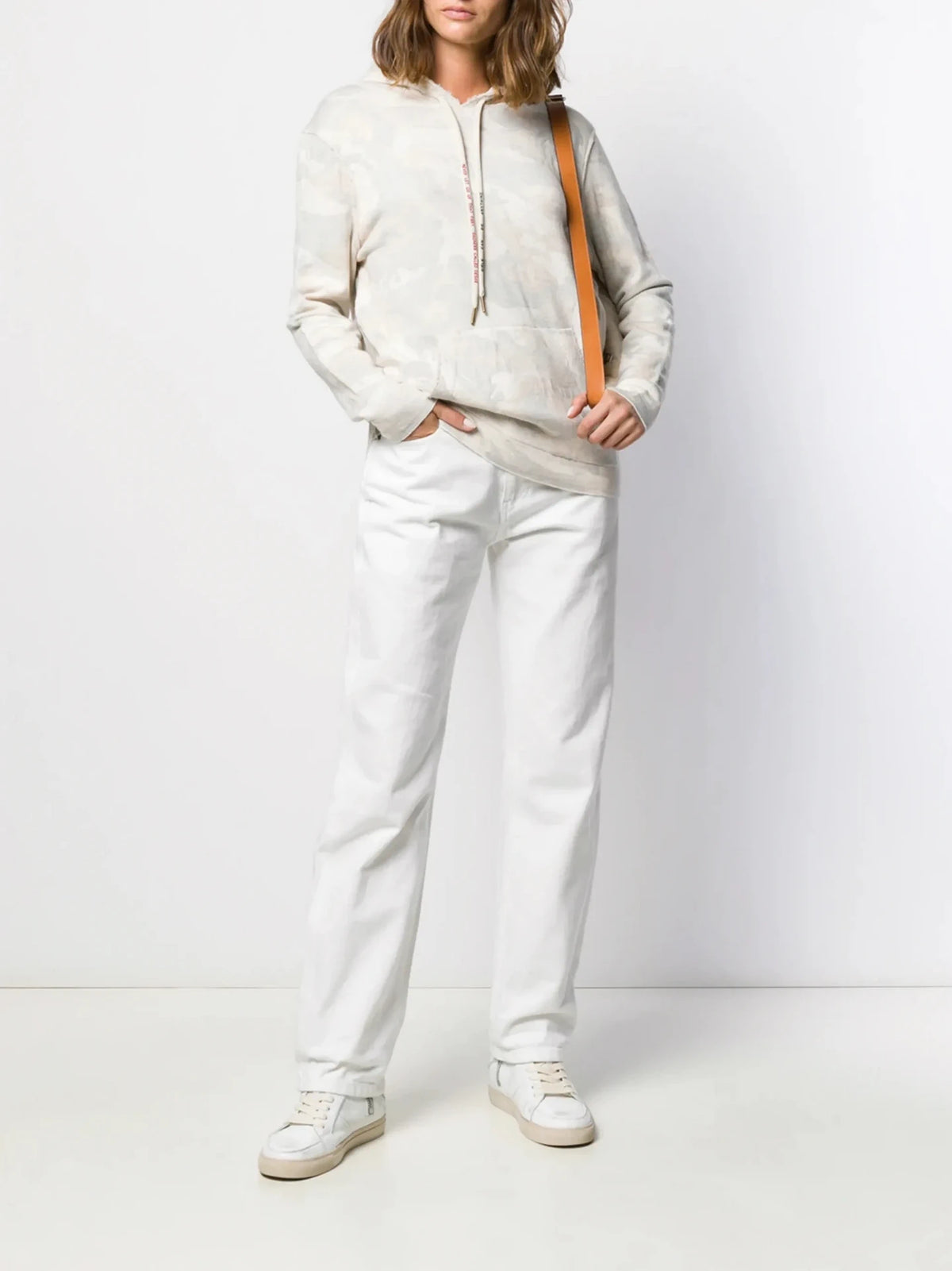 Nea Camouflage Beige Hoodie