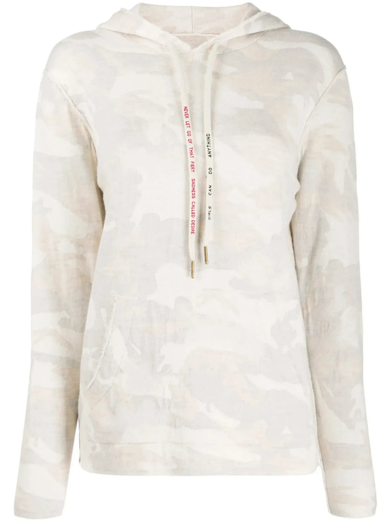 Nea Camouflage Beige Hoodie