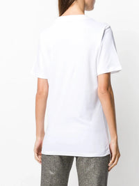 Slogan Detail White T-Shirt