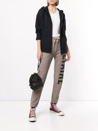 Hono Rhinestone Navy Blue Hoodie