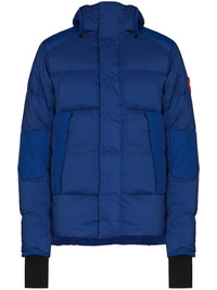 Padded Feather-Down Blue Jacket
