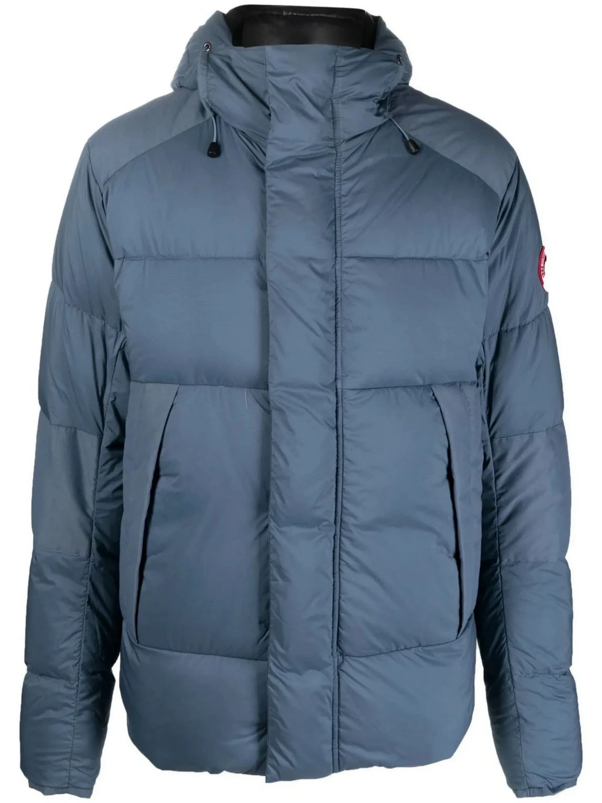 Padded Feather-Down Blue Jacket