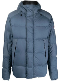 Padded Feather-Down Blue Jacket