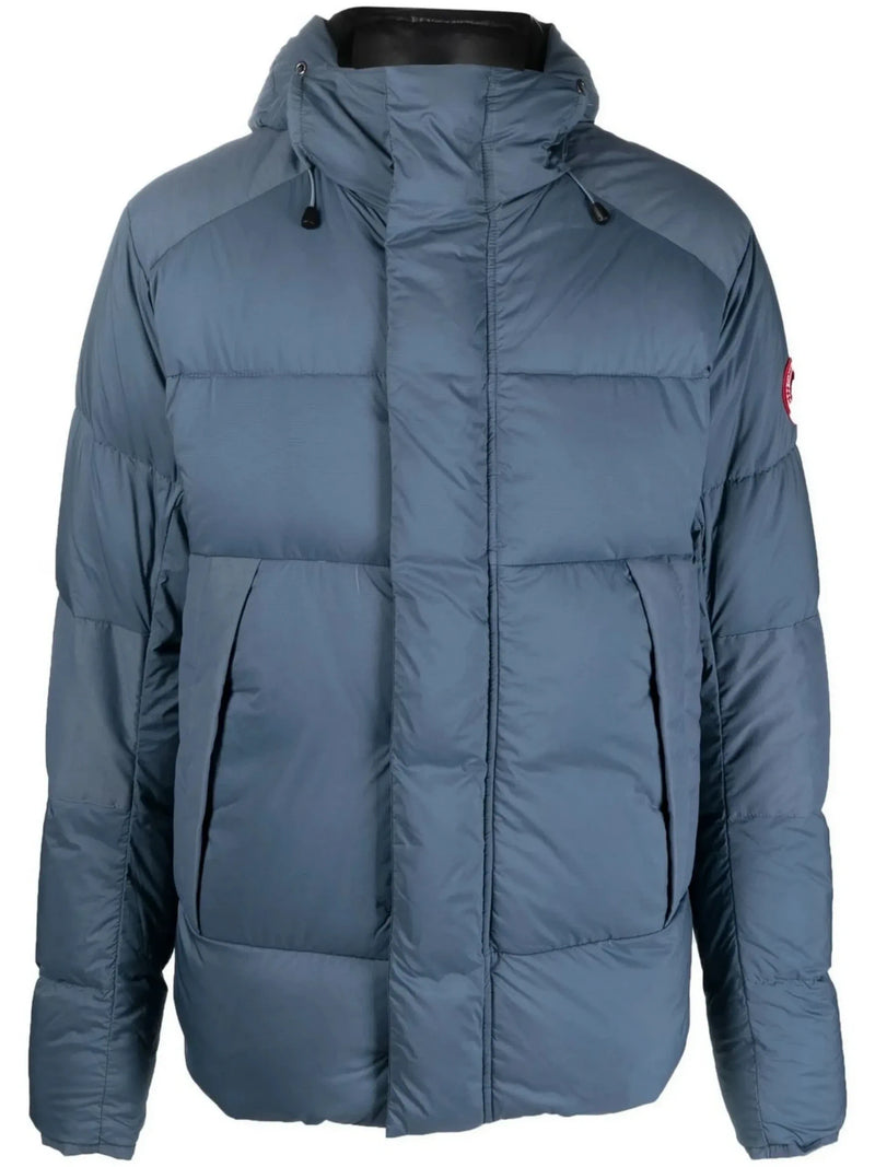 Padded Feather-Down Blue Jacket