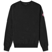 Paterson Black Crew Knit