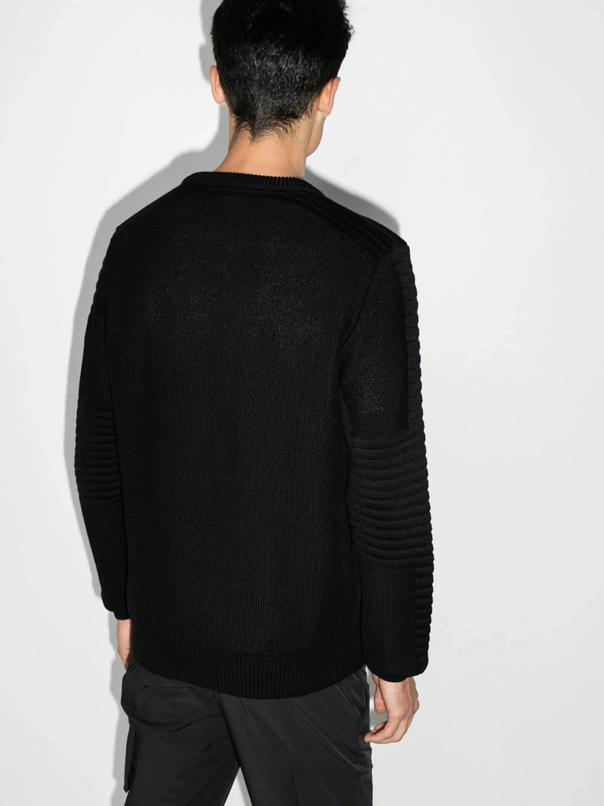 Paterson Black Crew Knit