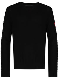 Paterson Black Crew Knit