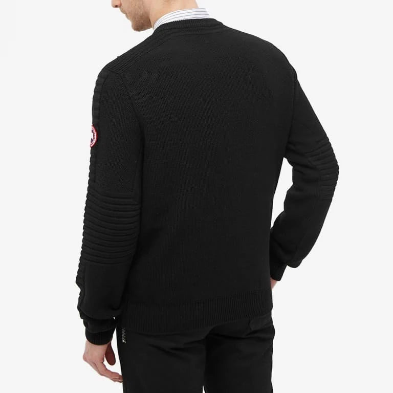 Paterson Black Crew Knit