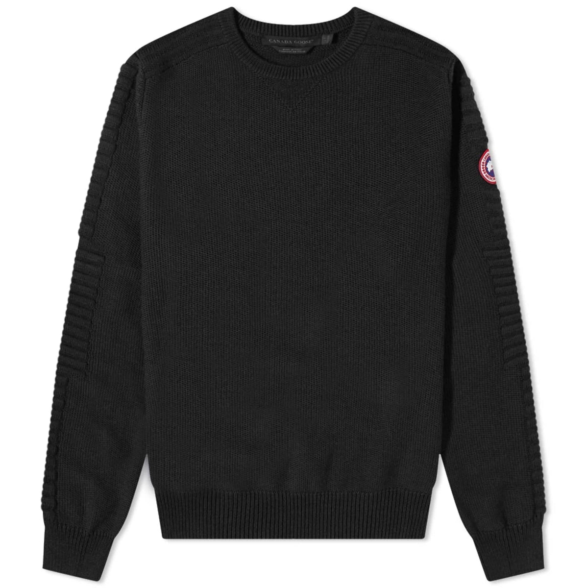 Paterson Black Crew Knit