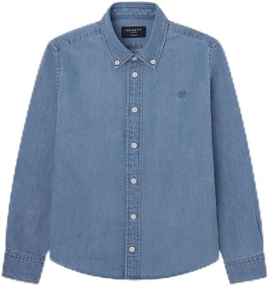 Mouline Gingham Blue/White Shirt