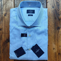 Kent Slim Fit Navy Blue Shirt
