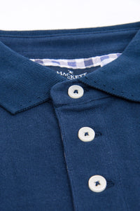 Plain Navy Blue Polo Shirt