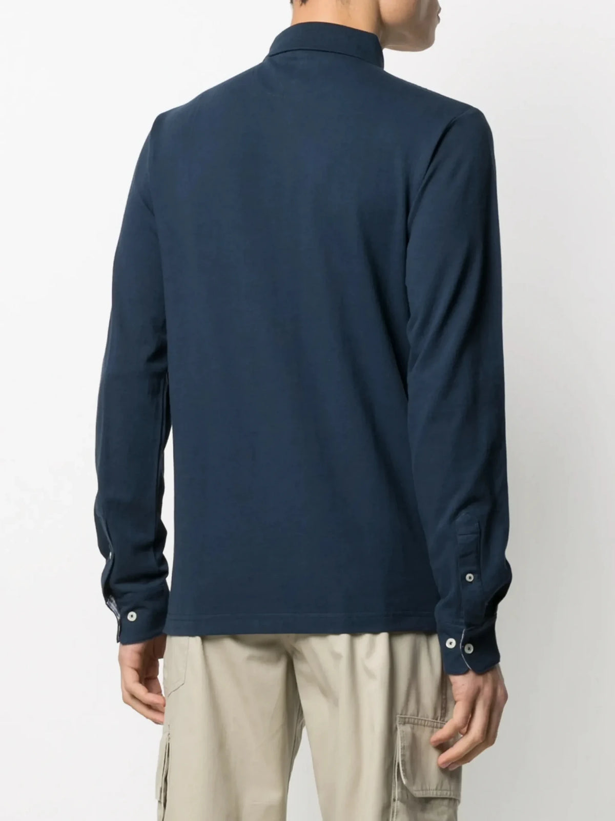 Plain Navy Blue Polo Shirt