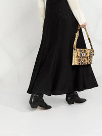 Jumpy Pytho Black Skirt