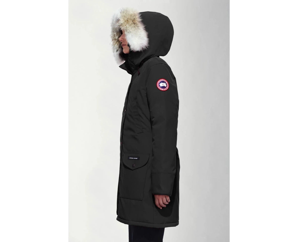 Trillium Black Parka Jacket