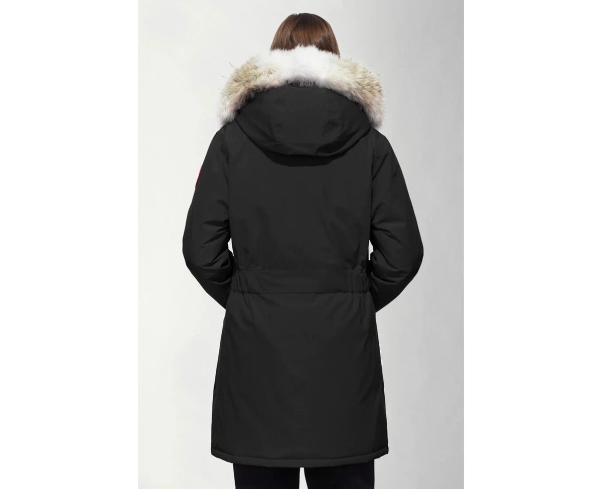 Trillium Black Parka Jacket