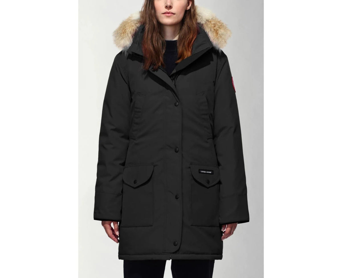 Trillium Black Parka Jacket
