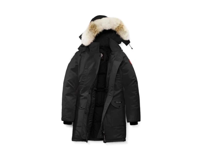 Trillium Black Parka Jacket