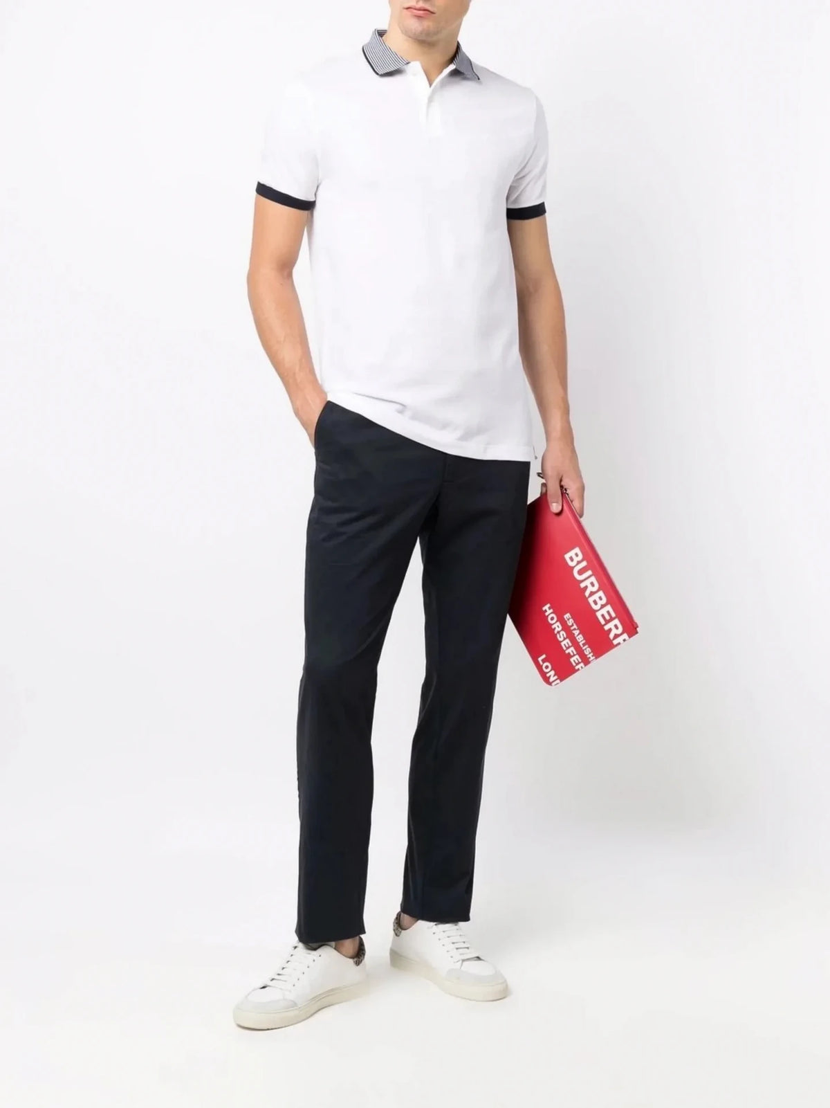 Sanderson Navy Chinos