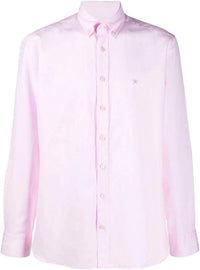 Button-Down Logo White Shirt