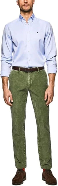 Button-Down Logo White Shirt