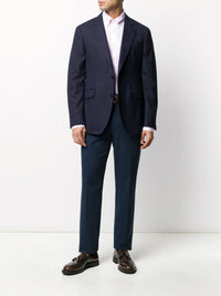 Button-Down Logo White Shirt