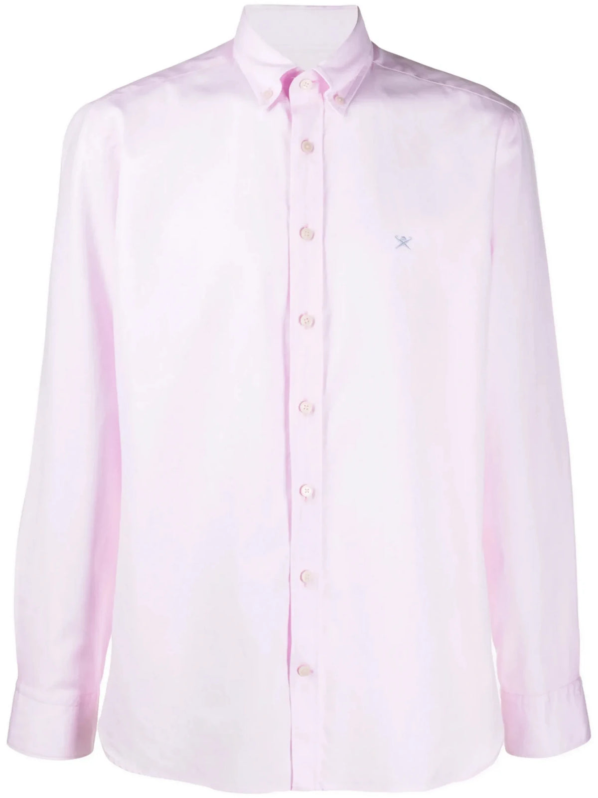 Button-Down Logo White Shirt